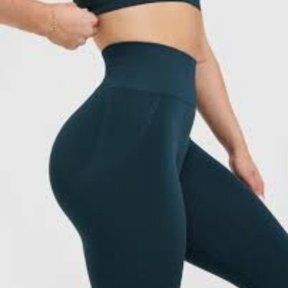 Oner Active Oil Blue Effortless Seamless Leggings - Small Regular/Short - Picture 2 of 10